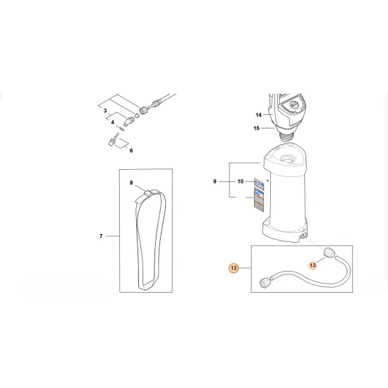STIHL  Wąż Ø 4255 501 0500